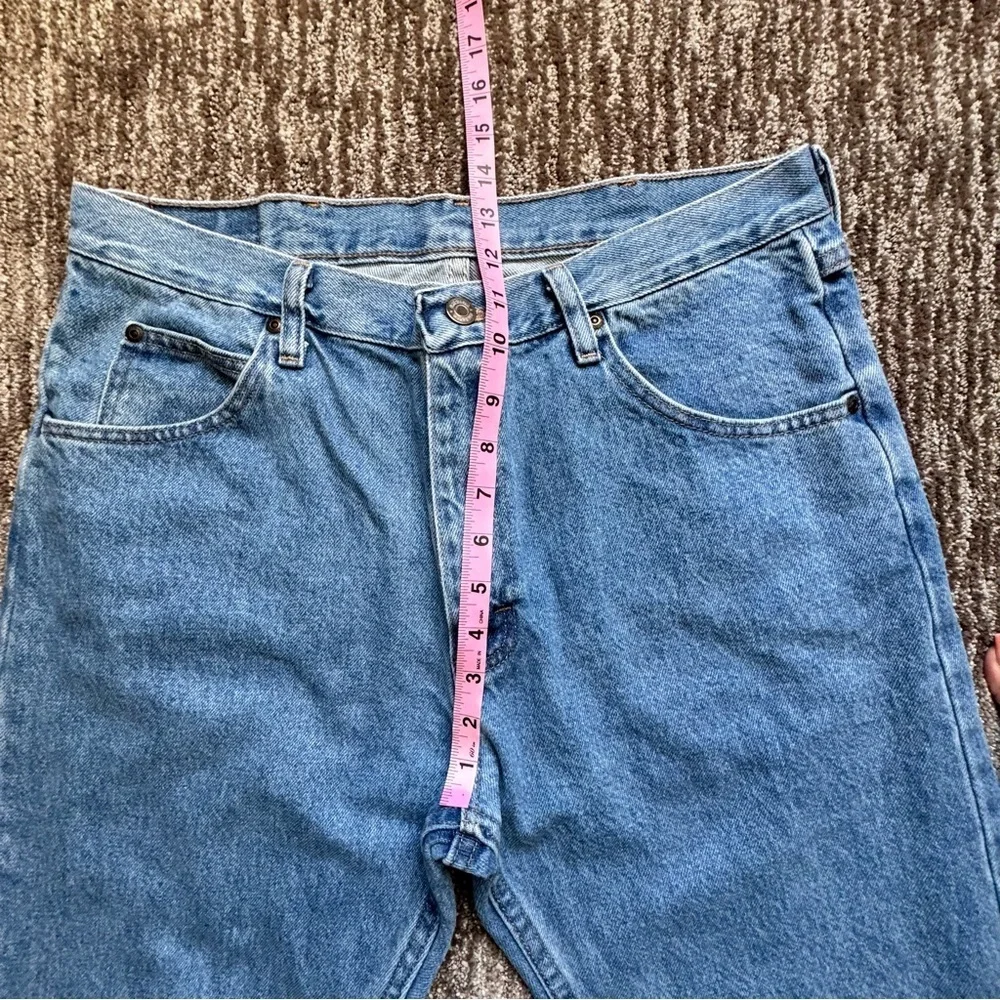 Wrangler‎ Men's Straight Regular Fit Jeans Blue Size 34x32 5- Pocket Normcore
